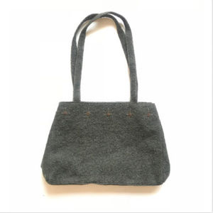 Capaccioli Vintage Purse 100% Wool Embroidered Bag
